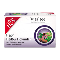 H&S Heißer Holunder Vitaltee Filterbeutel