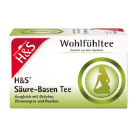 H&S Wohlfühltee feminin Säuren Basen Tee