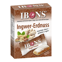 Ibons Ingwer-Erdnuss Kaubonbons Box