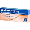 Ibutad 400 mg gegen Schmerzen und Fieber