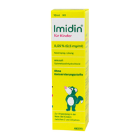Imidin Nasenspray Für Kinder 0, 05% 0, 5 mg/ml
