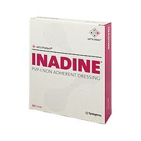 INADINE 9, 5x9, 5 cm Nichthaftende Wundauflage
