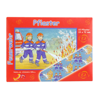 Kinderpflaster Feuerwehr Briefchen