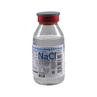 Kochsalz 0, 9% Isotonisch Glasflasche