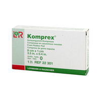 Komprex Schaumgummi Kompressen Größe 0 Nierenförmig - None