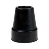 Krückenkapsel 18 mm Schwarz für Krankenstock