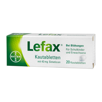 Lefax Kautabletten bei Blähungen