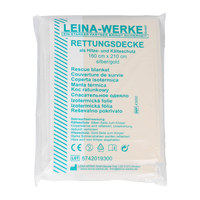 Leina Rettungsdecke 160x210 cm gold/silber