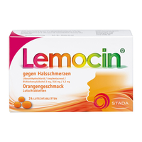 Lemocin gegen Halsschmerzen Orange