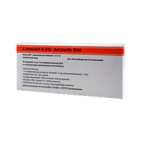 Lidocain Röwo 0, 5% Ampullen 2 Ml
