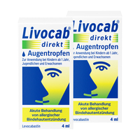 Livocab direkt Augentropfen bei Allergie