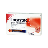 Locastad gegen Halsschmerzen Orange Lutschtabletten