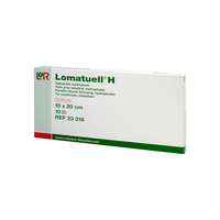 Lomatuell H Salbentüll 10x20 cm Steril