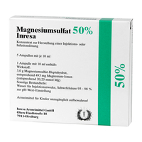 Magnesiumsulfat 50% Inresa Infusionslösung-Konz.