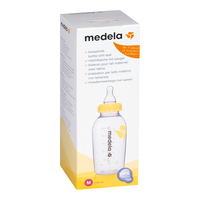 Medela Milchflasche 250 ml mit Sauger Gr.M