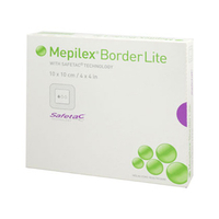 Mepilex Border Lite Schaumverband 10x10 cm Steril
