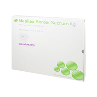 Mepilex Border Sacrum Ag Schaumverband 18X18 Cm - None
