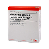 Mercurius Solubilis Injeel Hahnemanni Ampullen