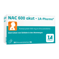 NAC 600 akut - 1 A Pharma Brausetabletten