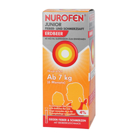 Nurofen Junior Fieber- & Schmerzsaft Erdbeer 40 mg
