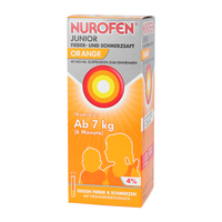 Nurofen Junior Fieber- & Schmerzsaft Orange 40 mg