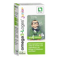 Omega 3-Loges Junior Kaukapseln Nahrungsergänzung