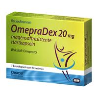 OmepraDex 20 mg Magensaftresistente Hartkapseln