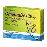 OmepraDex 20 mg Magensaftresistente Hartkapseln