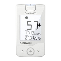 Omnitest 5 Blutzucker Messgerät Solo mmol/L weiß