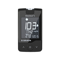 Omnitest 5 Blutzuckermesssystem Set mmol/l schwarz