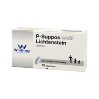 P Suppositorium Weiß