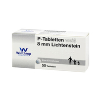 P Tabletten Weiß 8 mm