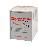 Pankreatin 20.000 Laves Mikro Magensaftres.Kapseln