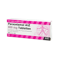 Paracetamol AbZ 500 mg Tabletten