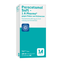 Paracetamol Saft 1A Pharma