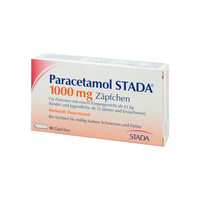Paracetamol STADA 1000 mg Zäpfchen