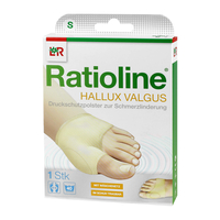 Ratioline Hallux valgus Druckschutzpolster S (Schuhgr.36-38)
