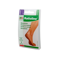 Ratioline Protect Blasenpflaster 3, 8x6 cm Klein