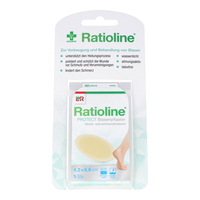 Ratioline PROTECT Blasenpflaster 4, 2 x 6, 8 cm