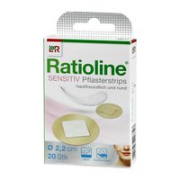 Ratioline Sensitive Pflasterstrips Rund - None
