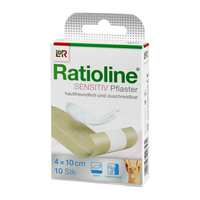 Ratioline Sensitive Wundschnellverband 4Cm X 10Cm - None
