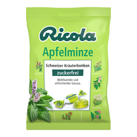 Ricola Apfelminze-Bonbons ohne Zucker