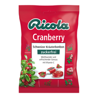 Ricola Cranberry-Bonbons Zuckerfrei - None