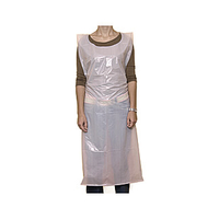 Schürze Einmal PE Weiß 140 cm unsteril