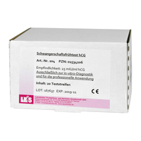 Schwangerschaftsfrühtest Urin hCG Teststreifen