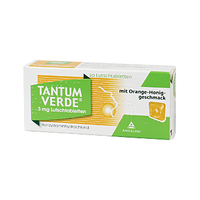 Tantum Verde 3 mg Lutschtabletten Orange-Honig
