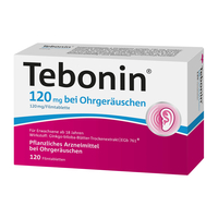 Tebonin 120 mg bei Ohrgeräuschen Filmtabletten