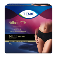Tena Silhouette Normal Unterwäsche hüfthoch M noir