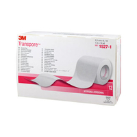 Transpore 9, 10mx2, 5cm 1527-1