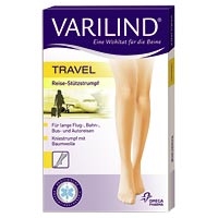 Varilind Travel Reise-Stützstrumpf schwarz M